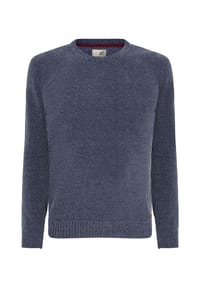 GLOBETROTTER - Pullover, Rippbündchen, für Herren - GREY