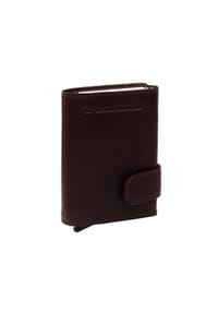 The Chesterfield Brand Leicester - Leicester Kreditkartenetui RFID Schutz Leder 7 cm - braun