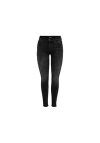 ONLY® - Jeans, Skinny Fit, 5-Pocket, offene Saumkante, für Damen - 179674 BLACK DENI