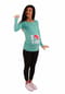 M.M.C. Umstandslangarmshirt I Love You mit Motiv Bild 2
