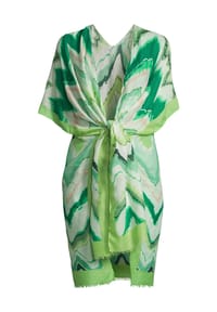 MANGUUN - Pareo, Fransen, für Damen - 0 GREEN