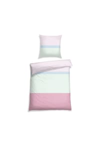 SCHIESSER Bettwäscheset Tomke - Renforcé - 2-teilig - TOMKE - Pink-Grün