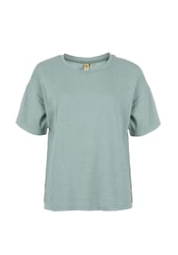 ROADSIGN Australia Damen Basic T-Shirt Mit Stickprint – Bequem, Weich & Vielseitig Kombinierbar