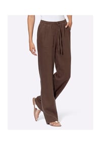 heine - Leinenhose - pink