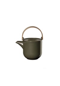 ASA - coppa miso Teekanne mit Holzgriff - Gelb