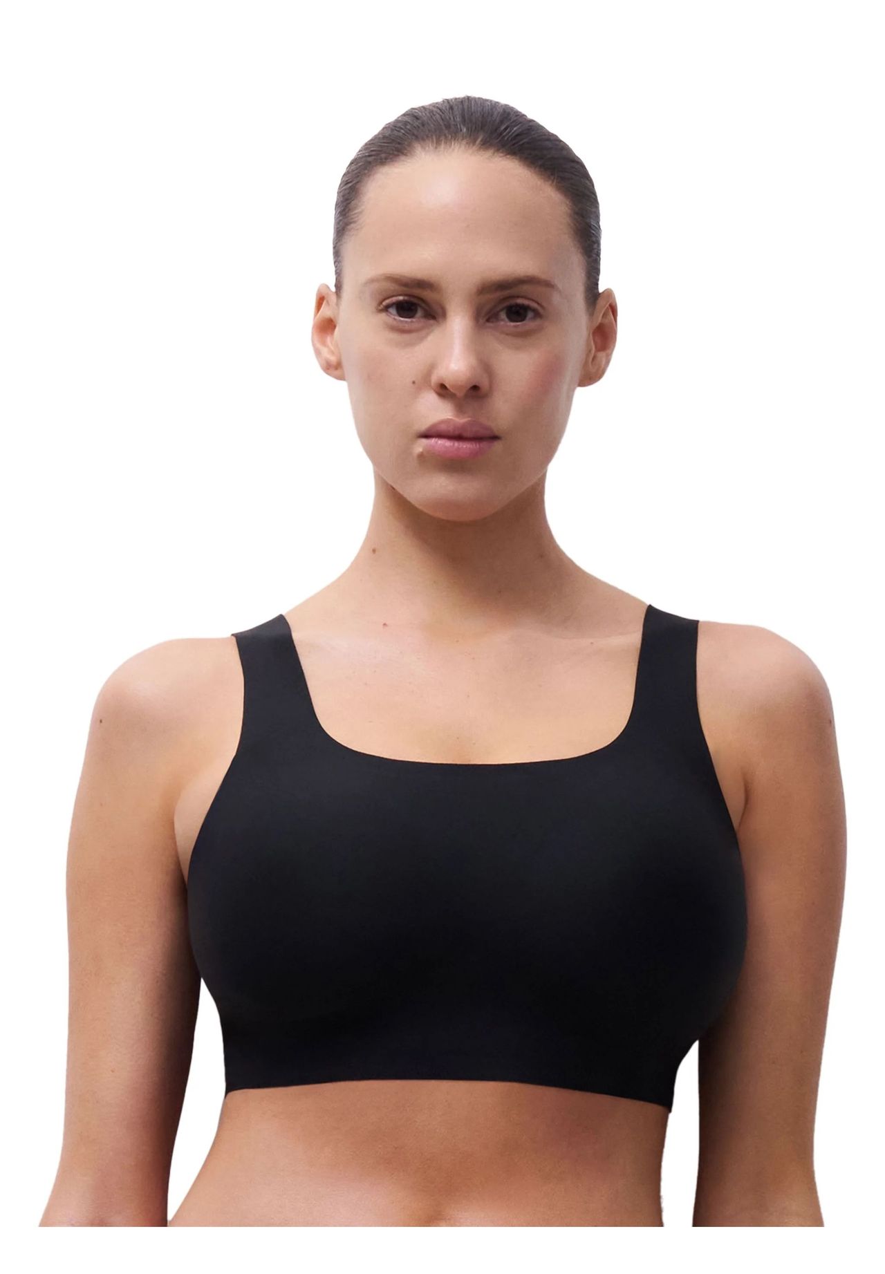 Chantelle Bralette Soft Stretch Power, Rundhals, Breite TräGer, FüR Damen, Schwarz, S