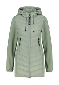 ALIFE AND KICKIN® - YlvaAK A Hybrid Jacket long - alpine frost