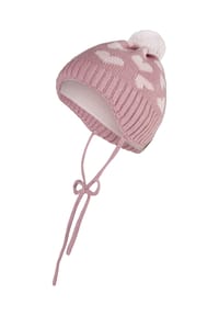 Sterntaler® - Pudelmütze, Ohrenklappen, für Kinder - 749 SAMTROSA