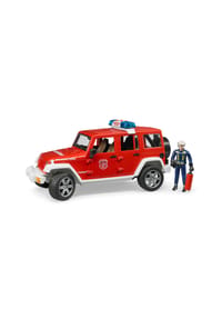 bruder® - Spielzeugauto Einsatzfahrzeuge Jeep Wrangler Unlimited Rubicon Feuerwehrfahrzeug - mehrfarbig
