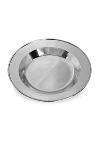 normani® - Edelstahl Outdoor-Teller Montana - Silber