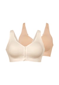 Anita - Bustier 2er Pack Lynn Prothesen BH - Creme / beige