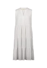 CARTOON - Volantkleid, Split-Neck, für Damen - 1000 BRIGHT WHITE
