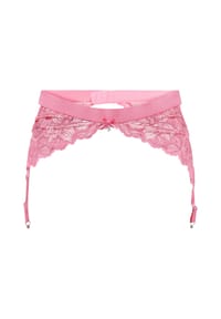 LASCANA - Strumpfgürtel, Schleife, für Damen - 776 PINK
