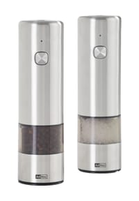 AdHoc® Pfeffer- / Salzmühlen-Set - CERACUT - SILBER