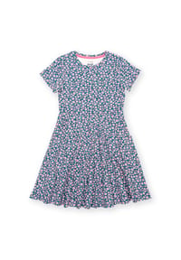 KITE - Kinder Little Blossom Skaterkleid Bio-Baumwolle - blau