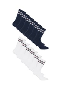 FILA - Socken Logo 12er-Pack im sportlichen Design - Black