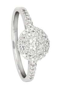 VANDENBERG - Damen Ring, 585er Weißgold mit 44 Diamanten, zus. ca. 0,50 Karat - WEISSGOLD