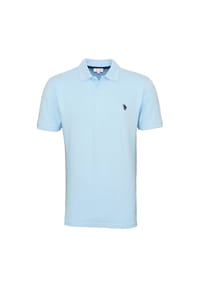 U.S. POLO ASSN. - Poloshirt, Kurzarm, für Herren - 132 LIGHT BLUE