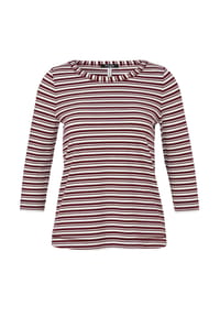 frapp - T-Shirt in Große Größen - black / offwhite
