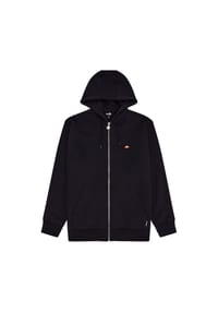 ellesse - Herren Sweatjacke - ISLINGTON, Sweatshirt, Sweater, Hoodie, Kapuze, Zipper, Logo - Schwarz