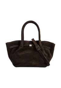 forty° - Handtasche Echt Leder, Made In Italy - beige