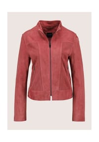 MADELEINE - Ziegenvelours-Jacke - rosenholz