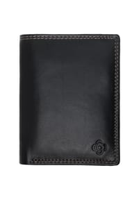 GALERIA - Brieftasche, Leder, Steckfach - BLACK