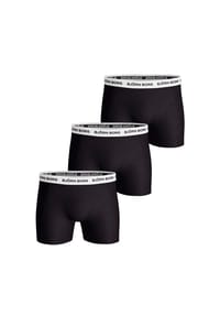 BJÖRN BORG - Herren Boxershorts, 3er Pack - Cotton Stretch Boxer Trunks, Baumwolle, Logobund - Blau/Hellblau