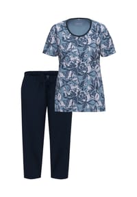 AMMANN - Schlafanzug Night & Home - Blau