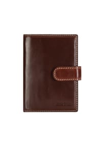 JEKYLL & HIDE Oxford - Oxford Geldbörse RFID Schutz Leder 10 cm - mocha
