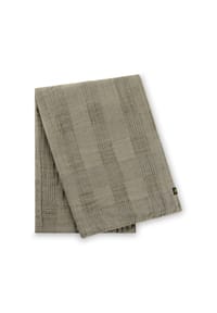 camel active - Gewebter Schal aus 100% Baumwolle - Navyblau