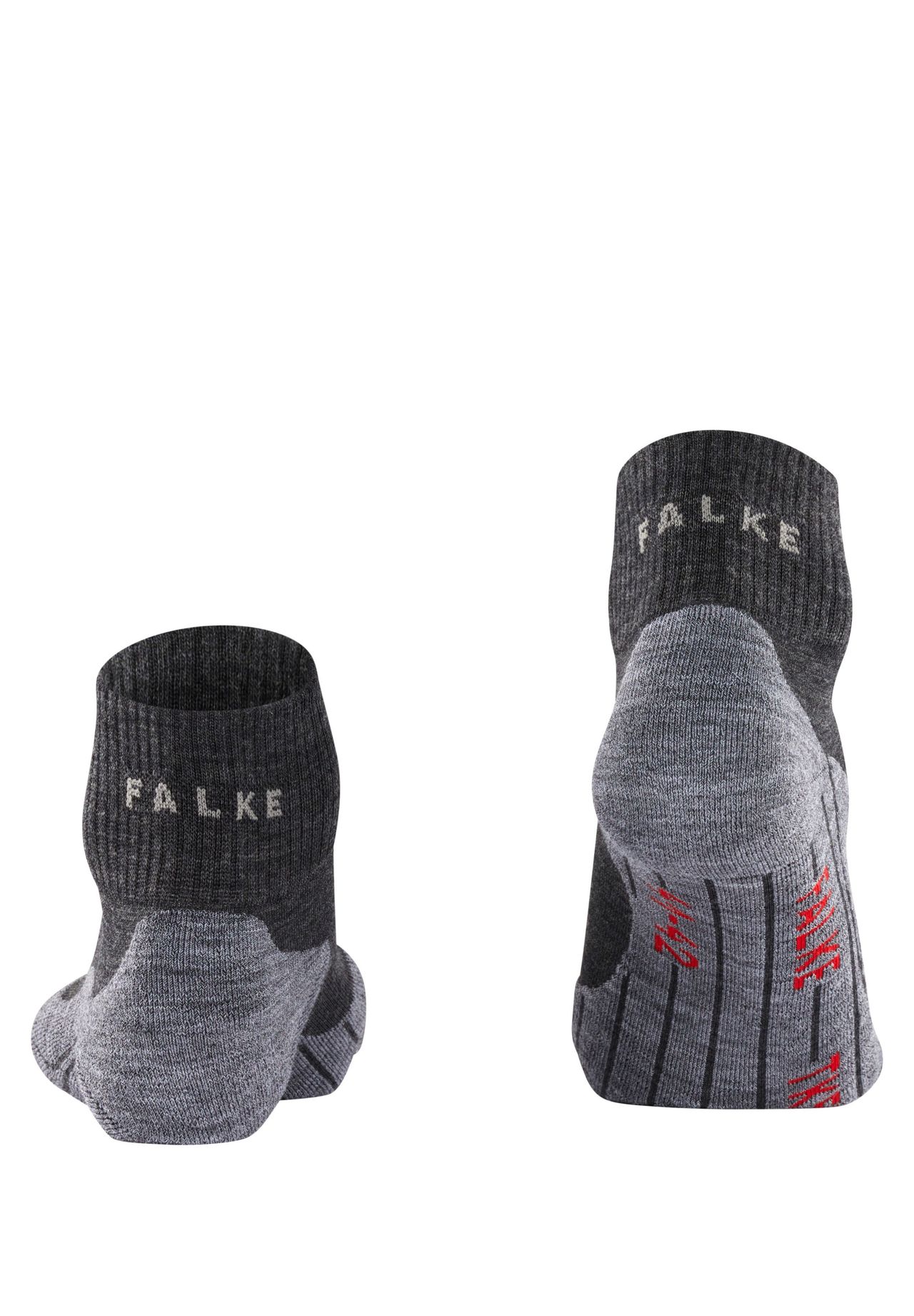 Falke TK5 Wander Short Trekkingsocken, Feuchtigkeitsableitend, FüR Damen, Grau, 39/40