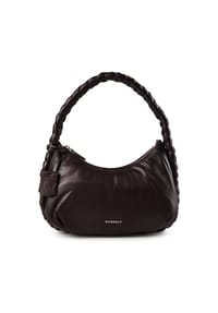 BURKELY Braidy - Braidy Schultertasche Leder 33 cm - black