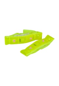 ENDURANCE - Reflektorband 2er-Pack mit 4 LED-Lichtern - 5001 Safety Yellow