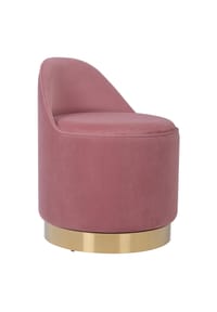 Kayoom - Hocker Drehhocker Viktor 125 - altrosa