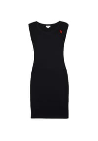 U.S. POLO ASSN. - Kleid Polokleid Poloshirt - schwarz