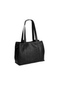 The Chesterfield Brand Wax Pull Up - Wax Pull Up Schultertasche Leder 36.5 cm - black