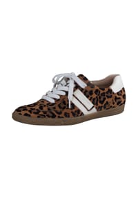 paul green - Leder Sneaker - Braun/Beige