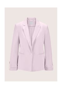 MADELEINE - Eleganter Einreiher mit Reverskragen - perlrosa