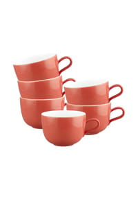 Seltmann Weiden Milchkaffeetassen Liberty Pure Colors 380 ml 6er Set - LIBERTY PURE COLORS - beige