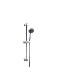 COFI - 3-teilige Brausegarnitur mit 5 Funktionen - Duschkopf, Schlauch & Wand - Silber 150 cm