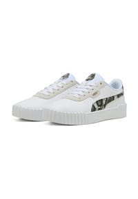 PUMA® - Core Classics Sneaker "Carina 3.0", Kunstleder, für Damen - PUMA WHITE-VAPOR G