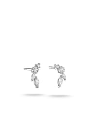 Thomas Sabo - Ohrstecker mit weißem Zirkonia - silberfarben
