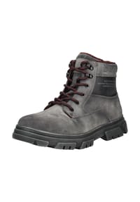 bugatti - Lederimitat Stiefelette - Grau