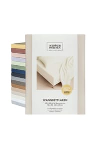 SCHÖNER WOHNEN KOLLEKTION - Spannbettlaken - Anthrazit
