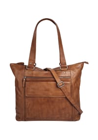 SPIKES & SPARROW® - Shopper Echt Leder - cognac
