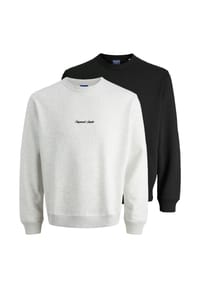 JACK & JONES - Sweatshirt 2er Pack Norrebro - Antique white