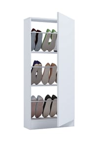 VCM. - Holz Schuhschrank Schuhkommode Schuhregal Schuhständer Fulisa L - Anthrazit