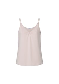 MYJAMA - Pyjamashirt Ciara mit Raffung - frozen blue