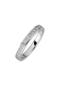 LYOMI - Ring 585/- Gold 17 Diamant Lab Grown 0,43ct. - weiß